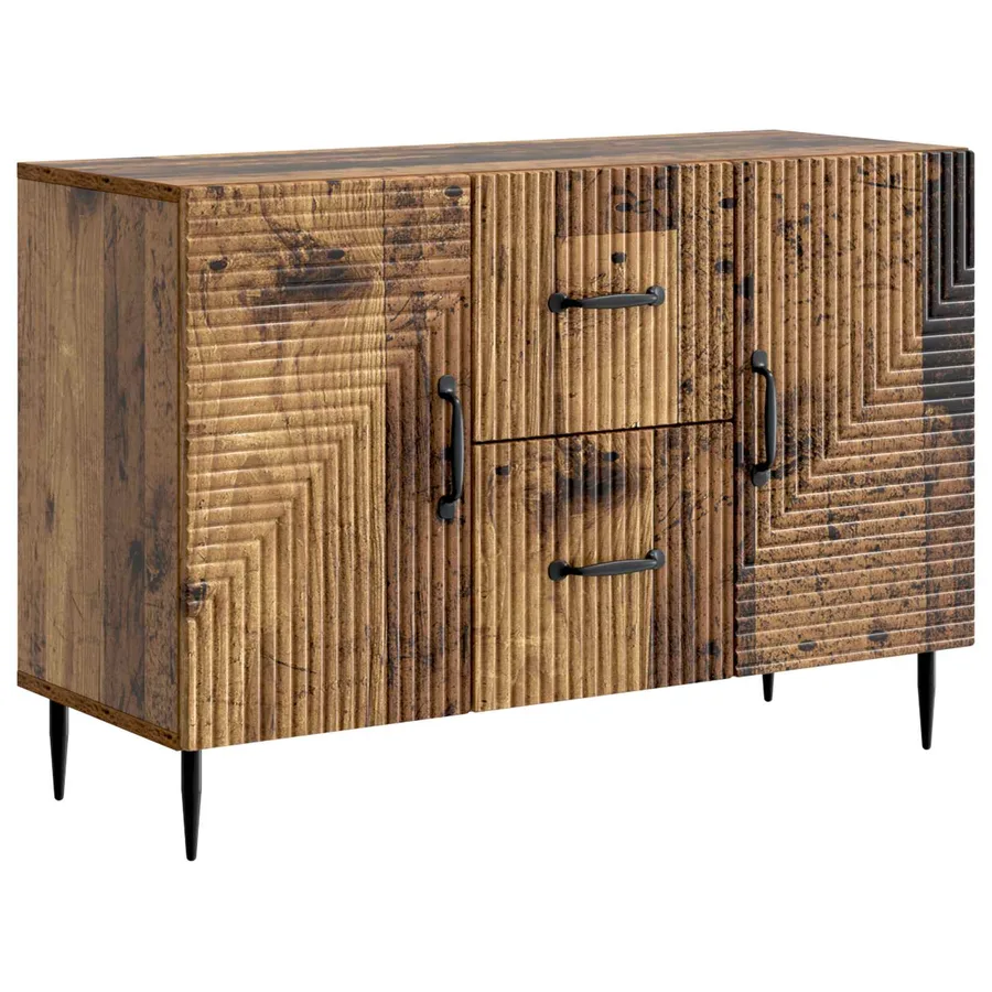 Buffet Bois ancien 89 x 34,5 x 60 cm Bois d'ingénierie - 2