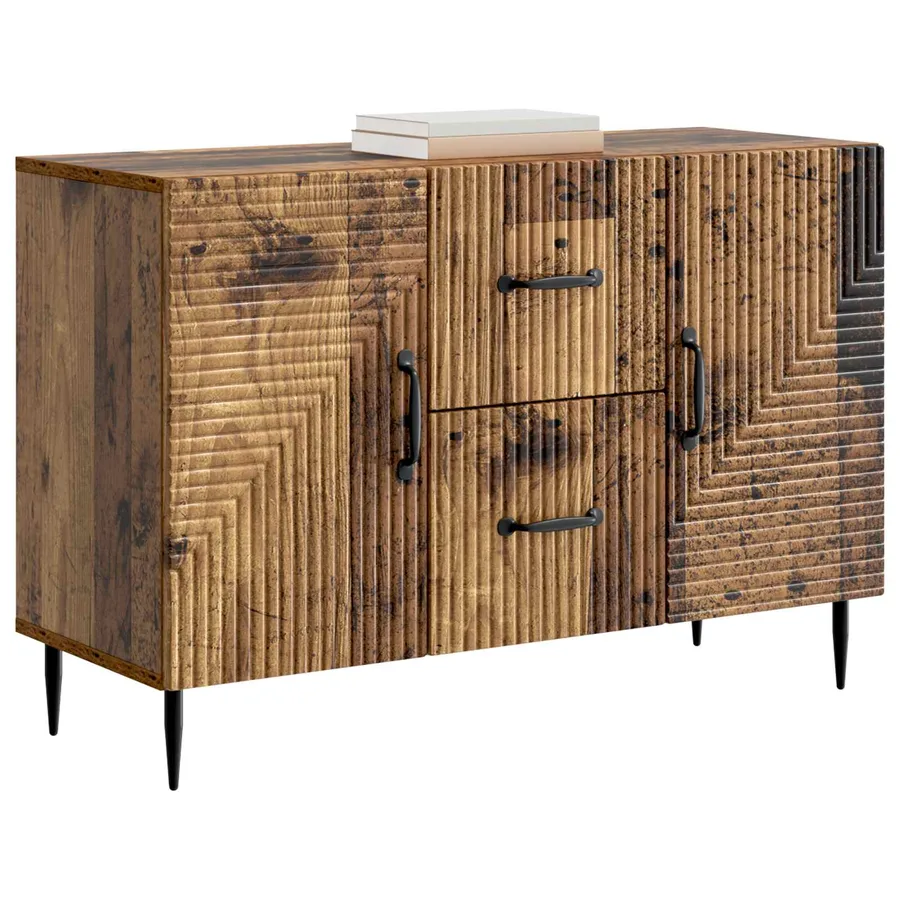 Buffet Bois ancien 89 x 34,5 x 60 cm Bois d'ingénierie - 3