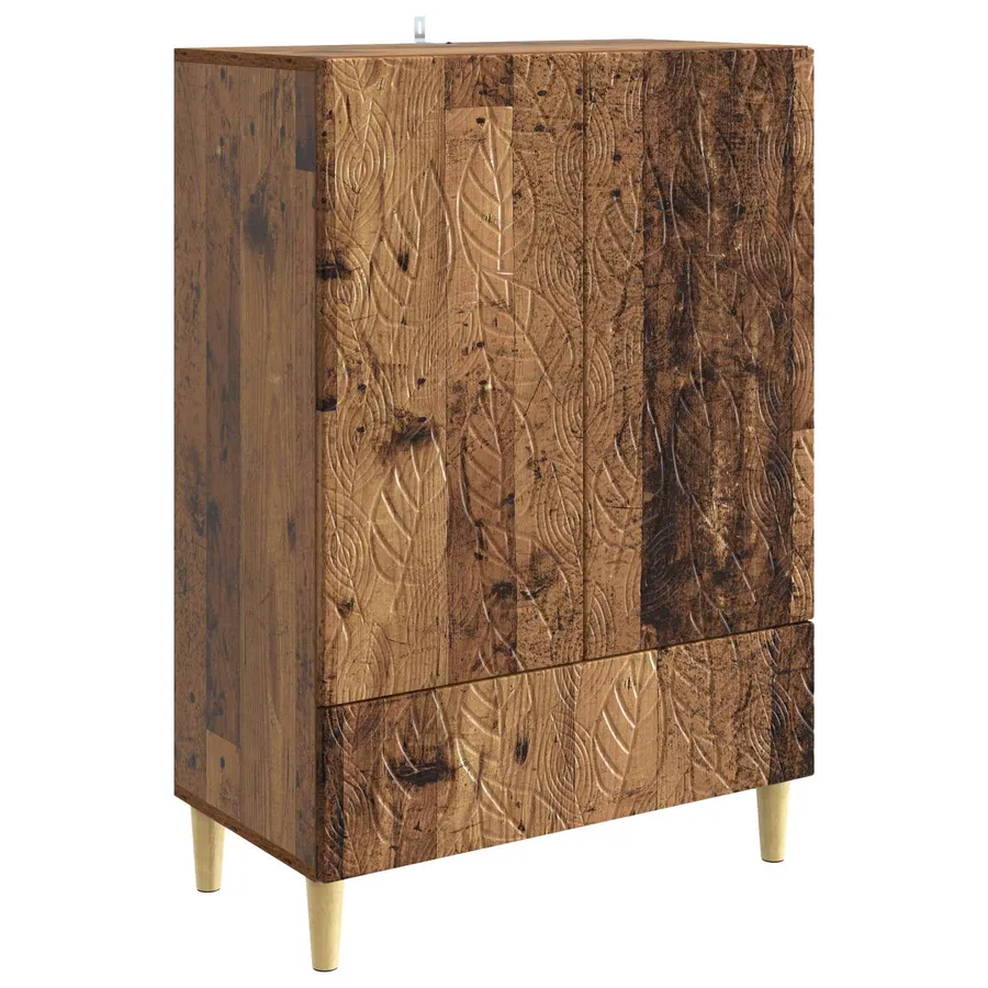 Buffet Bois ancien 66 x 34,5 x 95 cm Bois d'ingénierie - 2