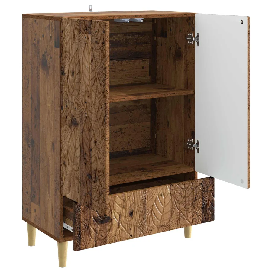 Buffet Bois ancien 66 x 34,5 x 95 cm Bois d'ingénierie - 4