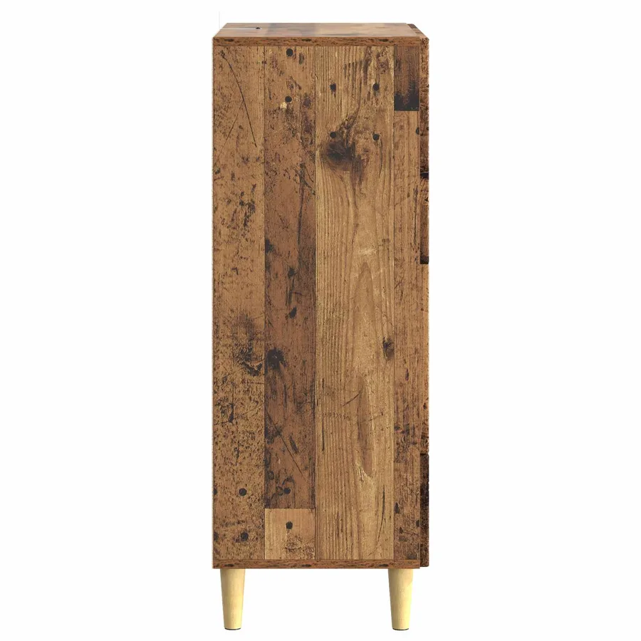 Buffet Bois ancien 66 x 34,5 x 95 cm Bois d'ingénierie - 6