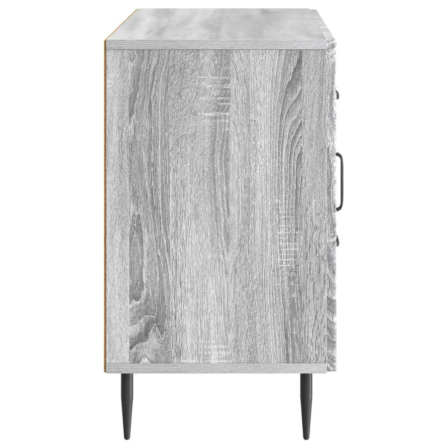 Buffet Sonoma gris 89 x 34,5 x 60 cm Bois d'ingénierie - 7