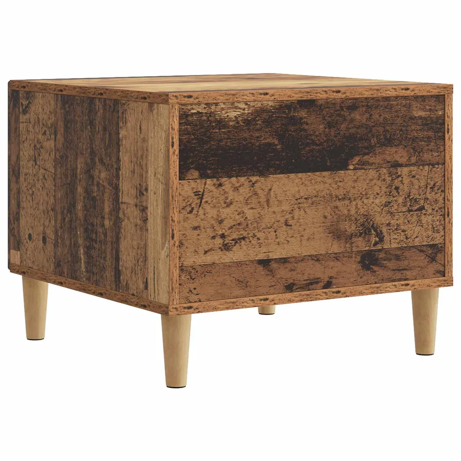 Table basse Bois ancien 49 x 50 x 40 cm Bois d'ingénierie - 7