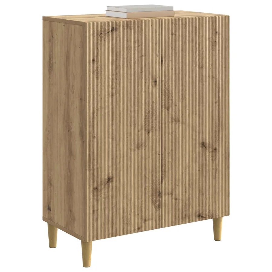 Buffet Chêne artisanal 66 x 34,5 x 90 cm Bois d'ingénierie - 3