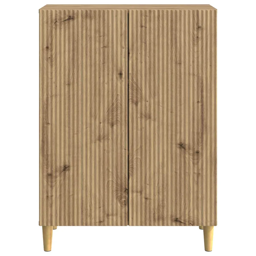 Buffet Chêne artisanal 66 x 34,5 x 90 cm Bois d'ingénierie - 6