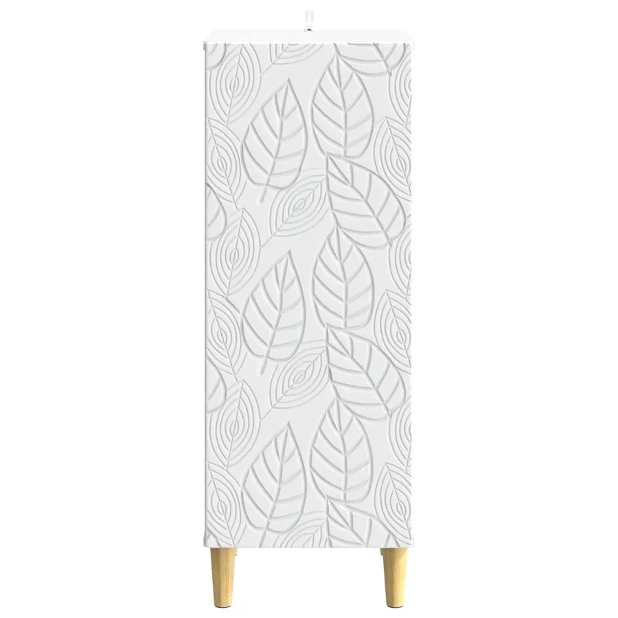Buffet Blanc 33 x 34,5 x 90 cm Bois d'ingénierie - 5