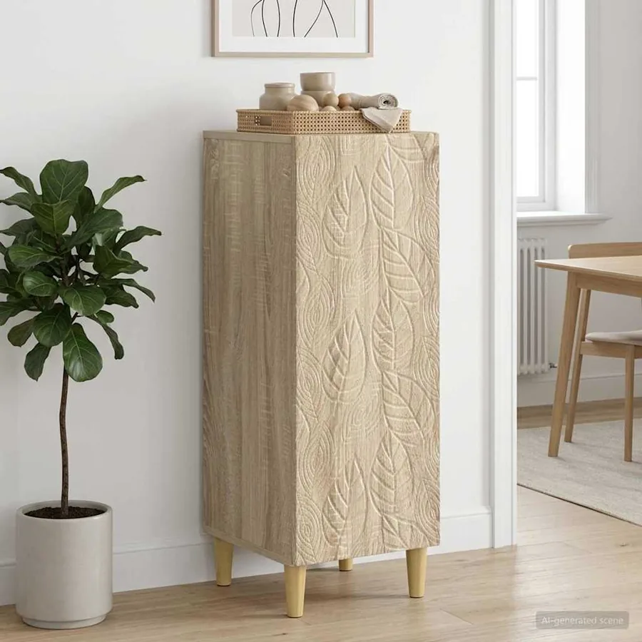 Buffet Chêne Sonoma 33 x 34,5 x 90 cm Bois d'ingénierie