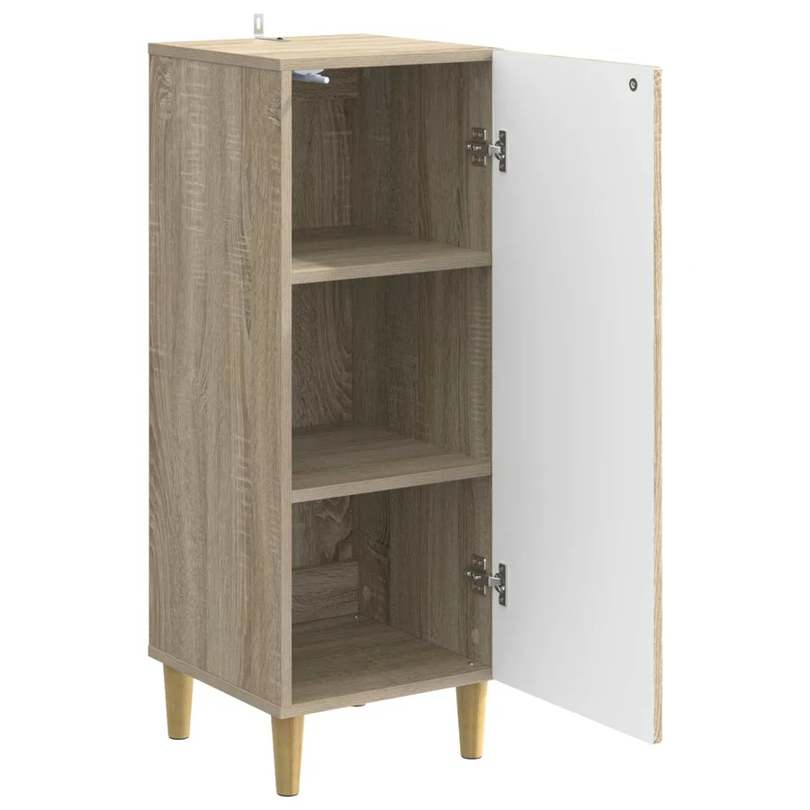Buffet Chêne Sonoma 33 x 34,5 x 90 cm Bois d'ingénierie - 4