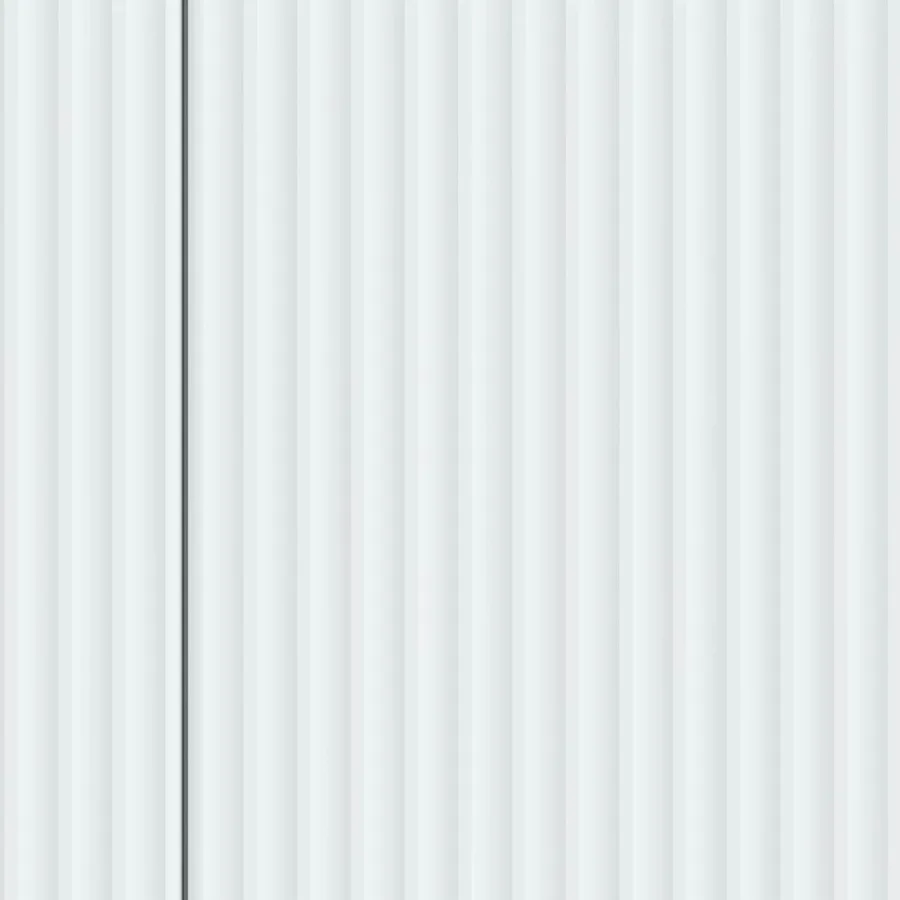 Meuble TV Blanc 99 x 34,5 x 50 cm Bois d'ingénierie - 10