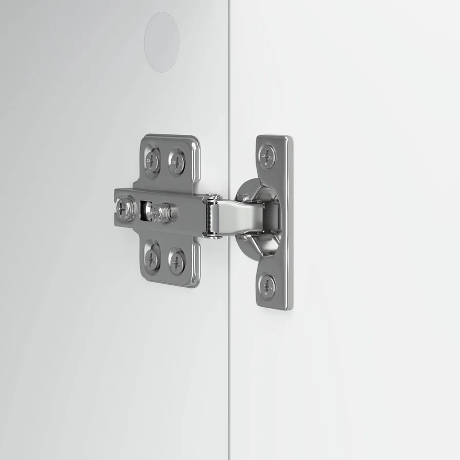 Meuble TV Blanc 99 x 34,5 x 50 cm Bois d'ingénierie - 9