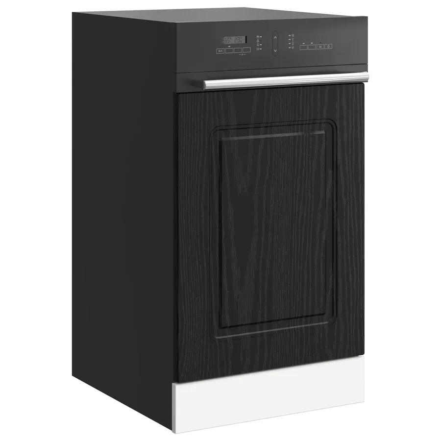 Panneau de lave-vaisselle Kalmar Chêne noir 45 x 1,5 x 57 cm - 3