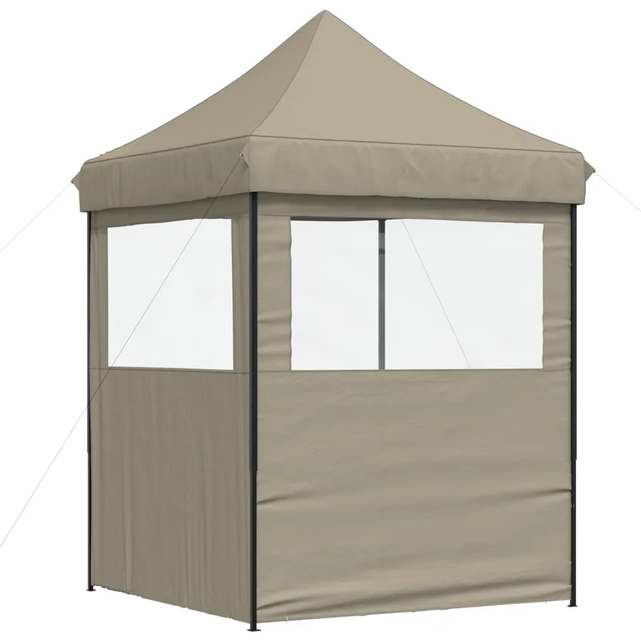 Tente de fête Taupe 200 x 200 x 306 cm Tissu Oxford - 6