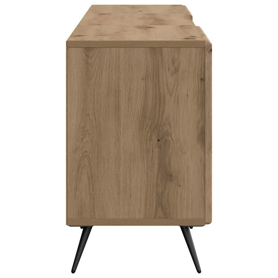 Meuble TV 150 x 31 x 50 cm Chêne artisanal Bois d'ingénierie - 7