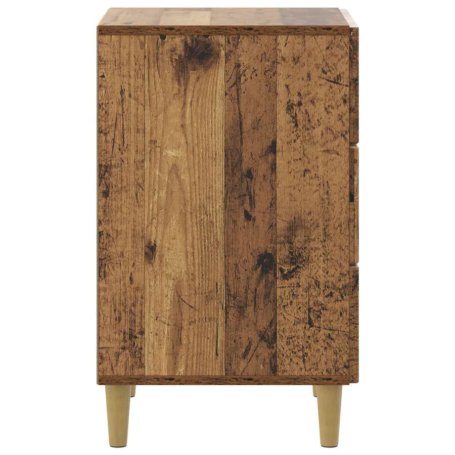 Cabinet de chevet avec tiroir Bois ancien 43 x 41 x 66,5 cm - 6