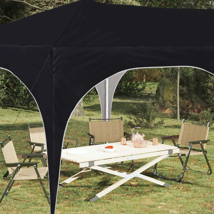 Tente de fête pop-up 575 x 288 x 245 cm Anthracite Tissu Oxford - 3