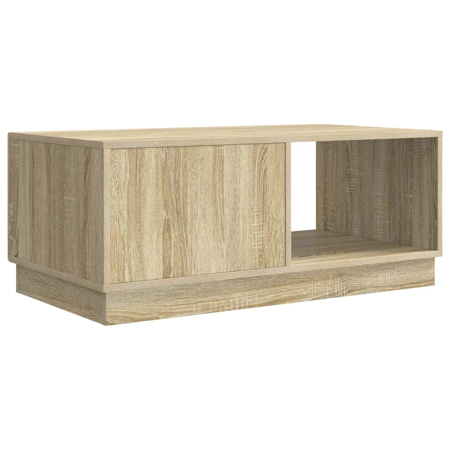 Table basse Chêne Sonoma 90 x 50 x 37 cm Bois d'ingénierie - 7