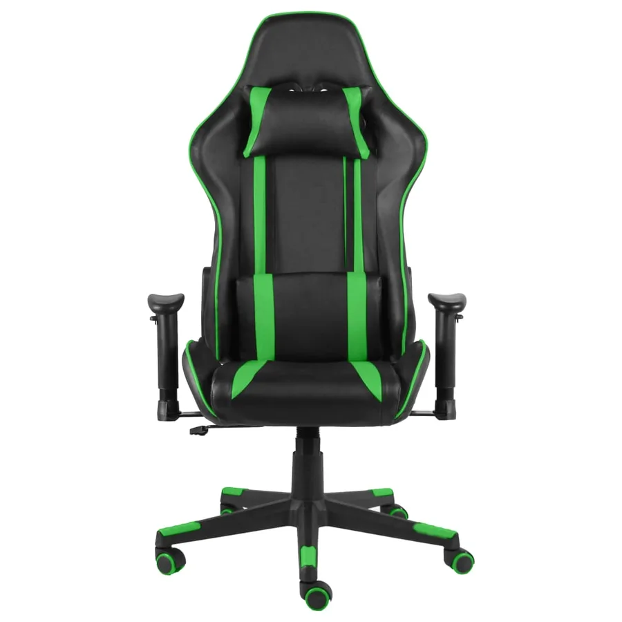 Chaise de jeu pivotante Vert PVC - 2