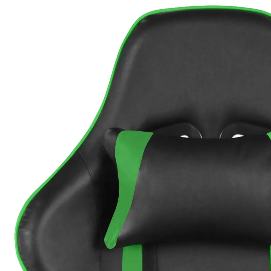 Chaise de jeu pivotante Vert PVC - 7