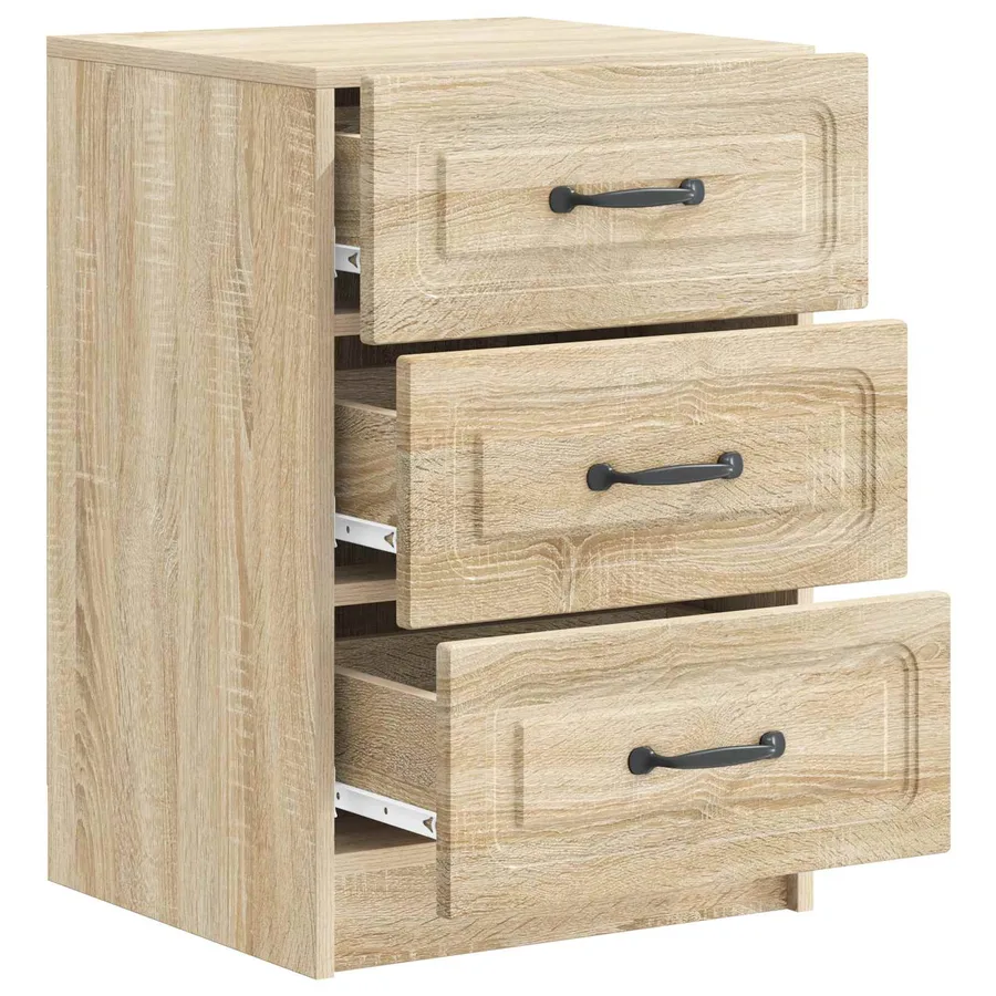 Cabinet de chevet avec tiroir Chêne Sonoma 43 x 41 x 63,5 cm - 4