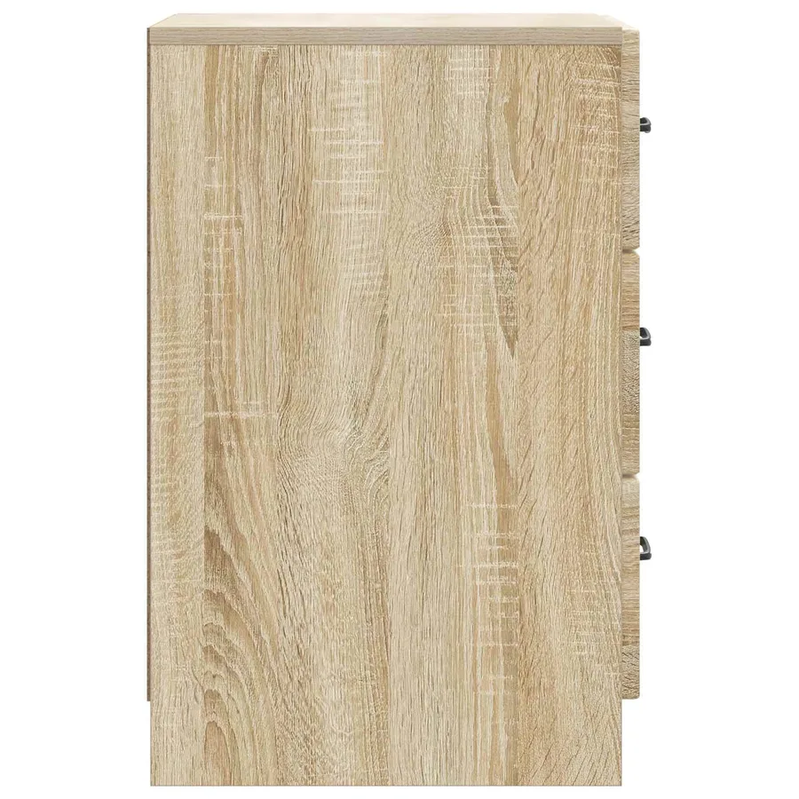 Cabinet de chevet avec tiroir Chêne Sonoma 43 x 41 x 63,5 cm - 6
