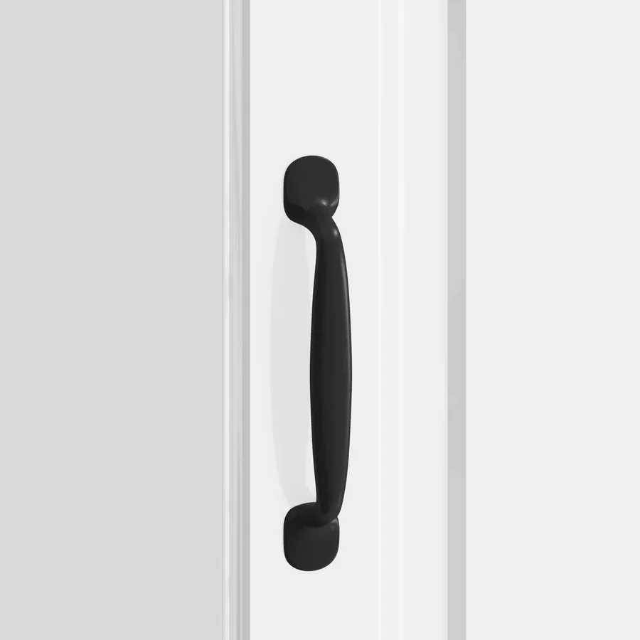 Cabinet de chevet 2 pcs Blanc brillant 43 x 34,5 x 47 cm - 8