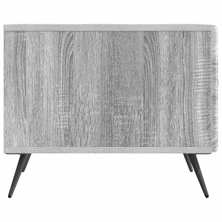 Table basse Sonoma gris 49 x 50 x 40 cm Bois d'ingénierie - 6