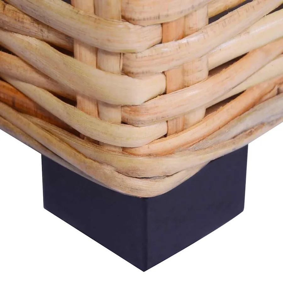 Ensemble de canapés 16 pcs Rotin naturel - 8