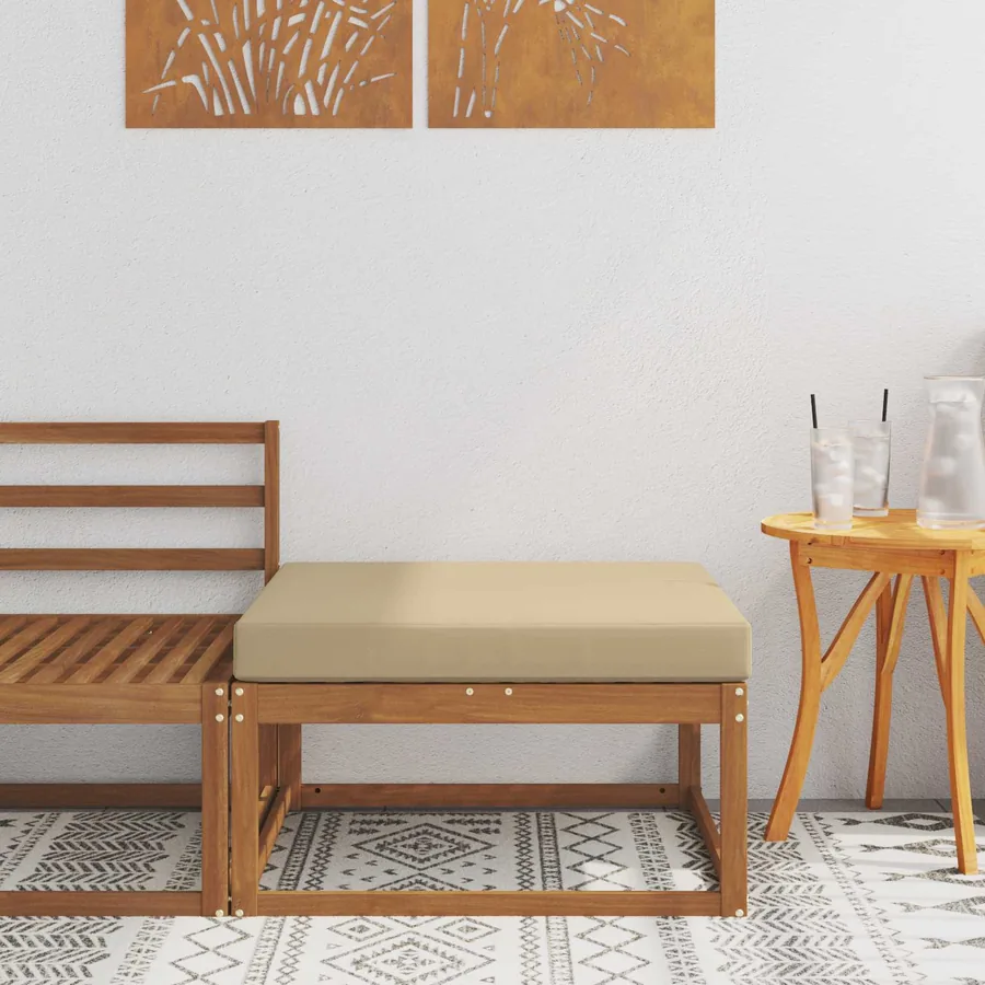 Pouf d'Extérieur Naturel