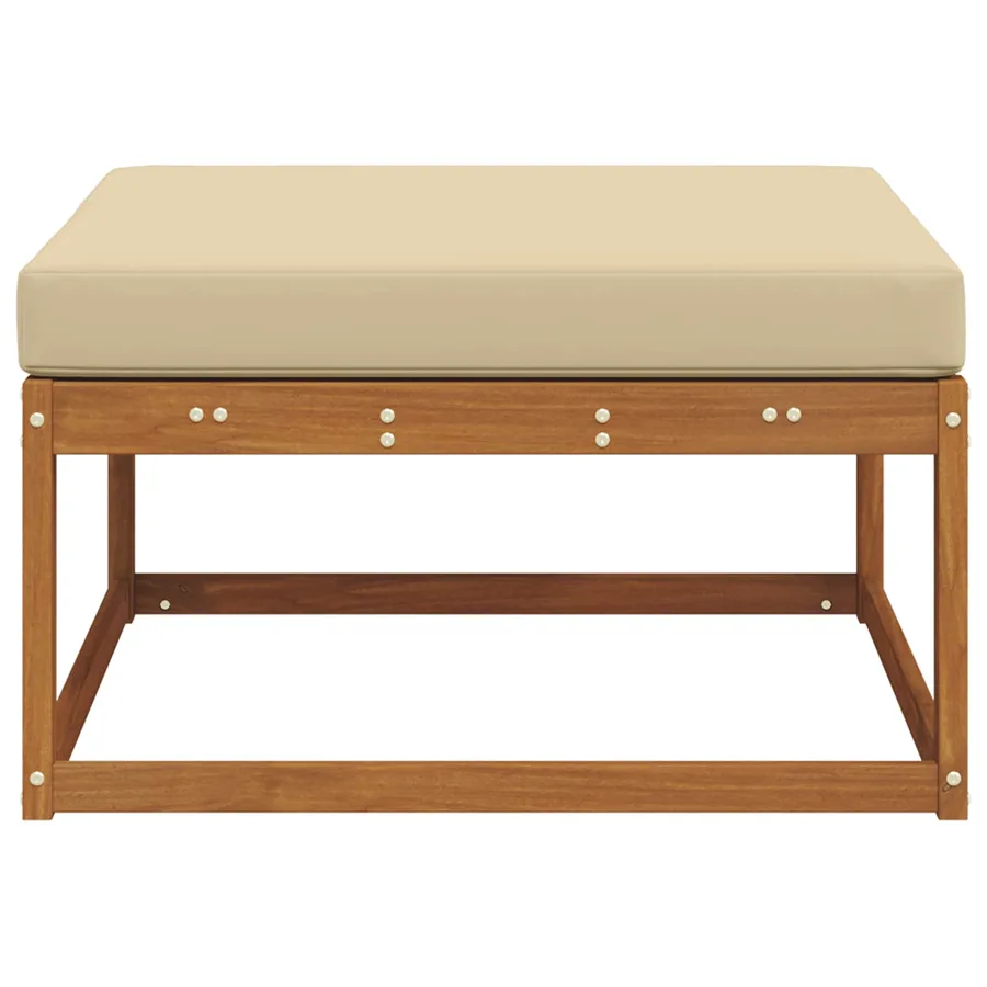 Pouf d'Extérieur Naturel - 4