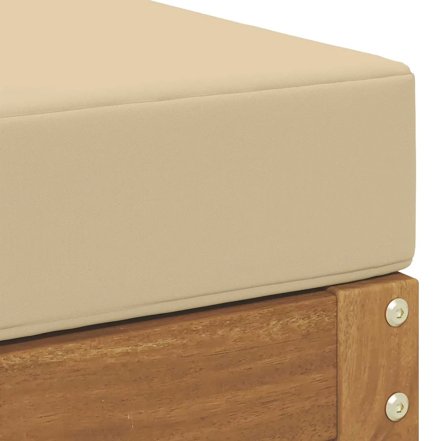 Pouf d'Extérieur Naturel - 6