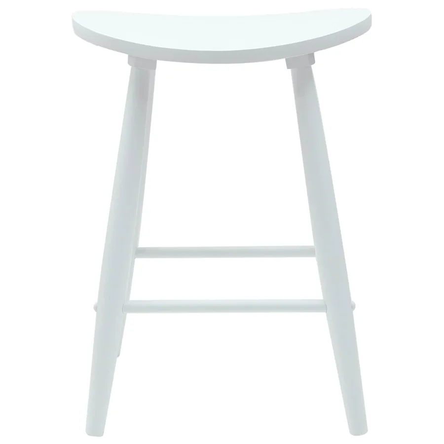 Chaises de salle à manger 2 pcs Blanc 46 x 37 x 63 cm - 5
