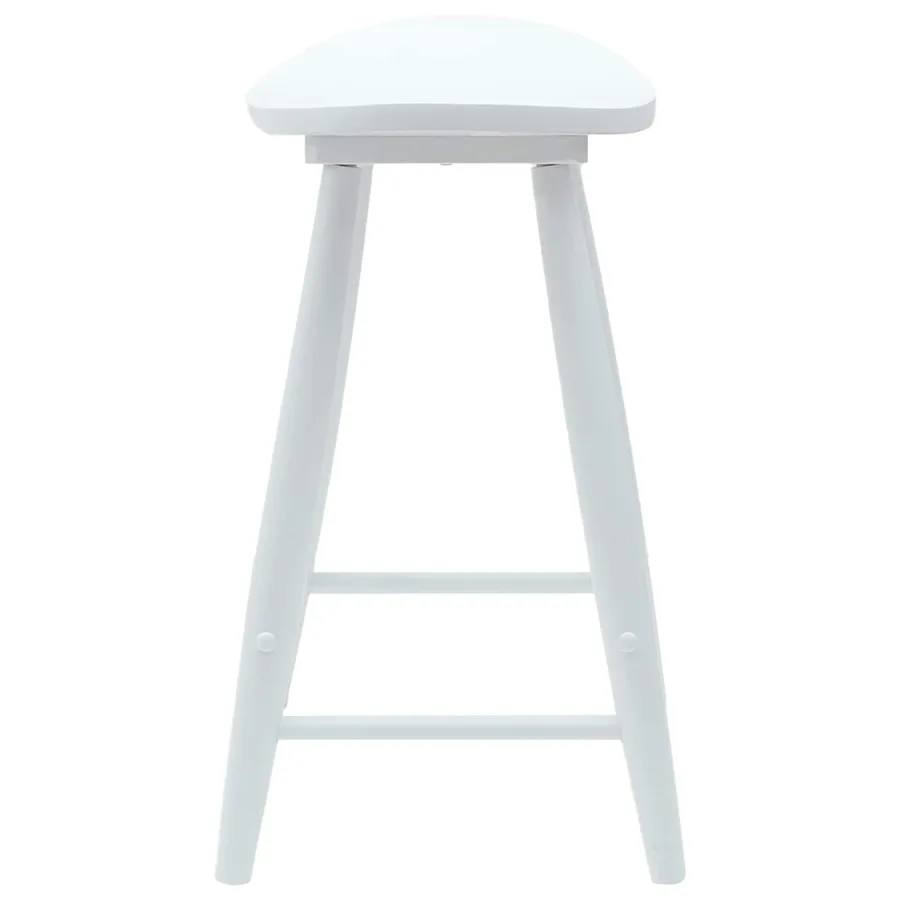 Chaises de salle à manger 2 pcs Blanc 46 x 37 x 63 cm - 6