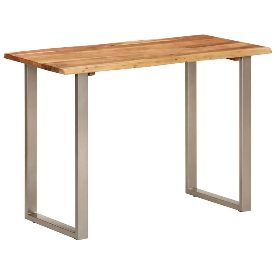 Table à dîner 110x50x76 cm Bois d'acacia solide - 11