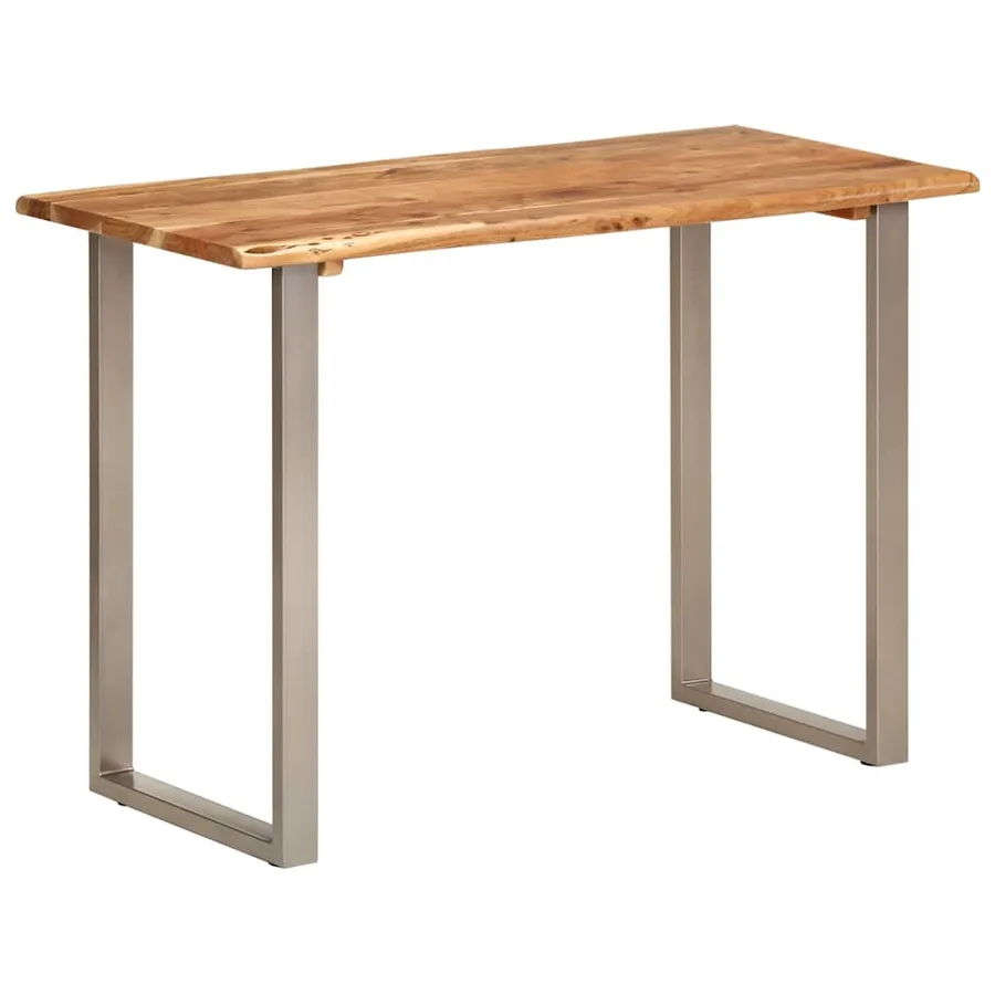 Table à dîner 110x50x76 cm Bois d'acacia solide - 12