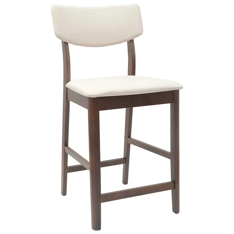 Chaises de salle à manger 2 pcs Marron Clair 48 x 49 x 95 cm - 4