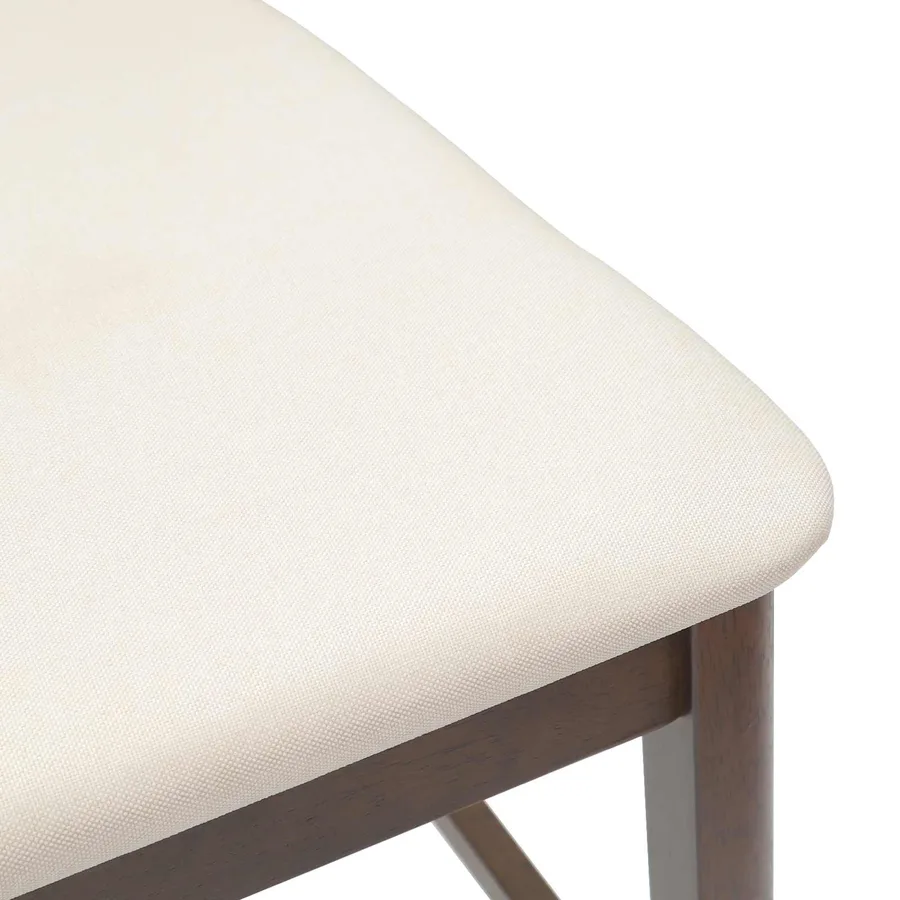 Chaises de salle à manger 2 pcs Marron Clair 48 x 49 x 95 cm - 9