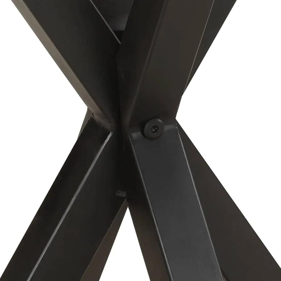 Table d'appoint 48x48x56 cm Bois de récupération massif - 5