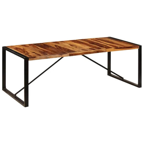 Table de salle à manger 220x100x75 cm Bois massif
