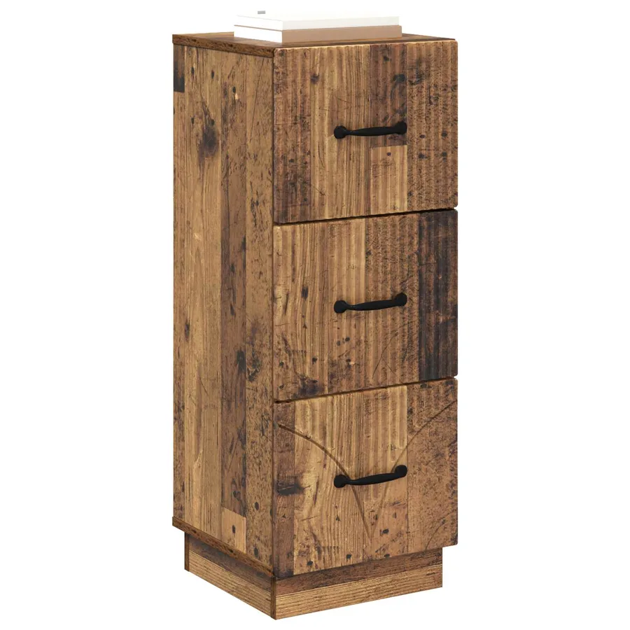 Armoire à tiroirs Bois ancien 33 x 34,5 x 87 cm - 3