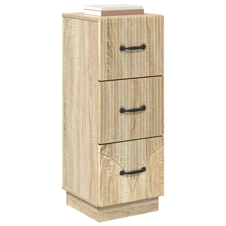 Armoire à tiroirs Chêne Sonoma 33 x 34,5 x 87 cm - 3