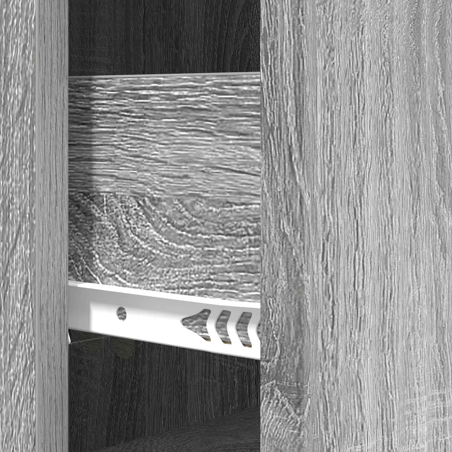 Armoire à tiroirs Sonoma gris 33 x 34,5 x 87 cm - 10