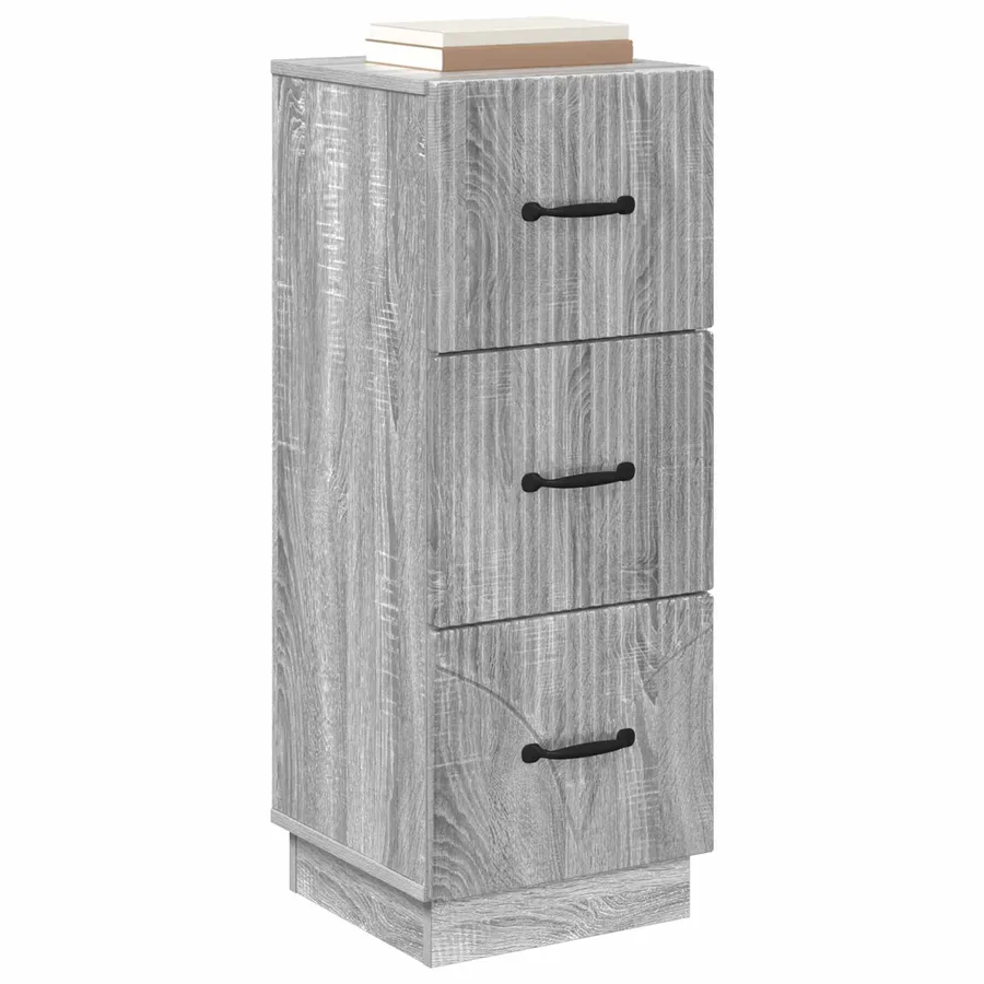 Armoire à tiroirs Sonoma gris 33 x 34,5 x 87 cm - 3