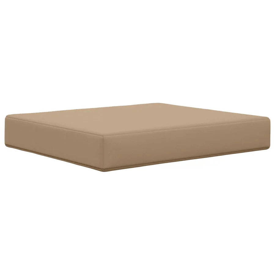Coussin de canapé d'extérieur Polyester Taupe 60 x 50,5 x 8 cm - 4