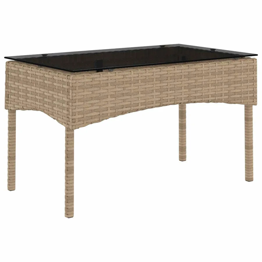Ensemble de canapé de jardin avec coussin 2 pcs polyrotin - 6