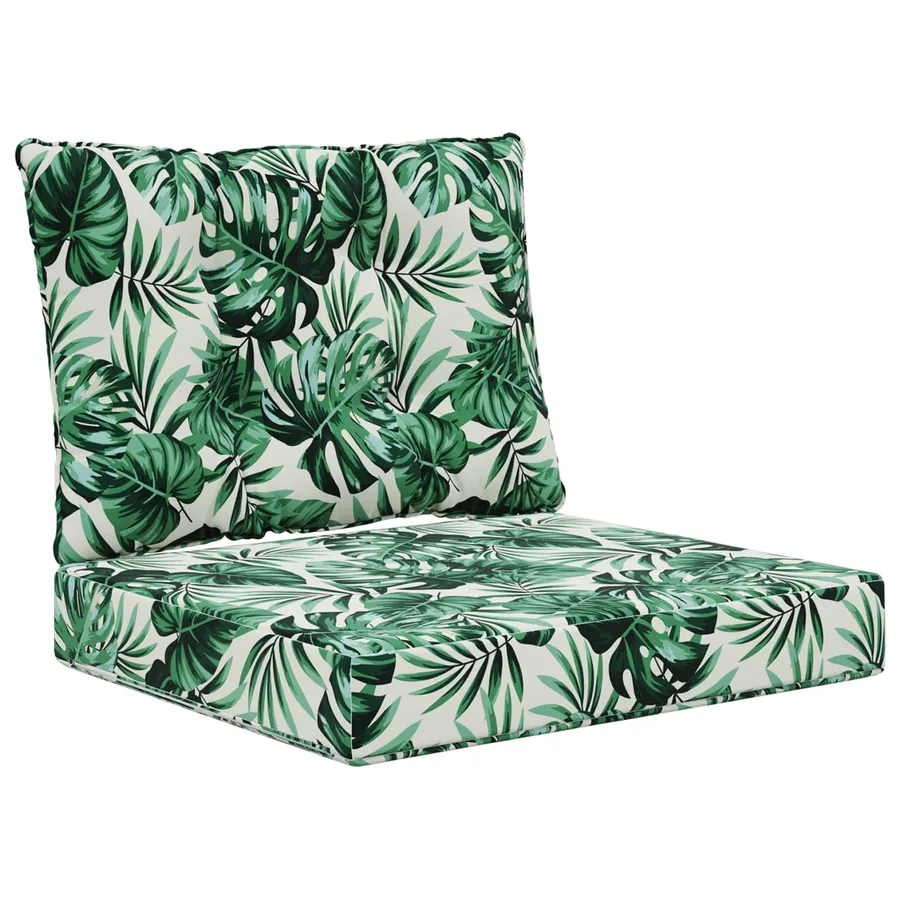 Coussin de canapé d'extérieur Polyester Motif feuille - 2