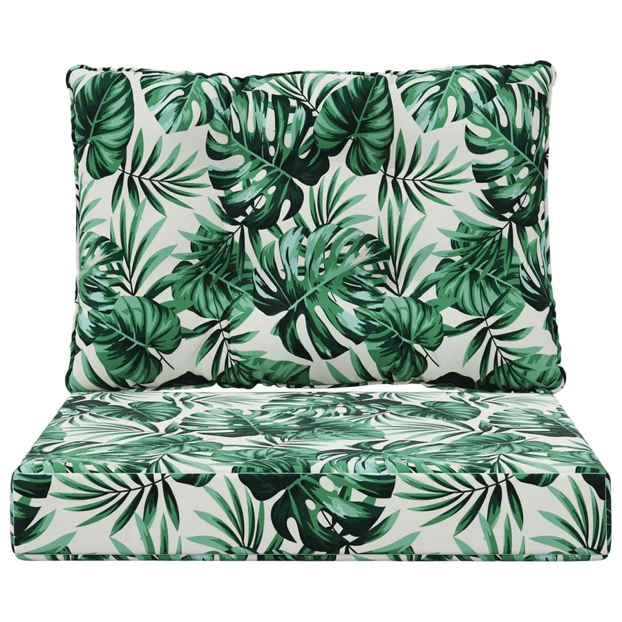 Coussin de canapé d'extérieur Polyester Motif feuille - 6