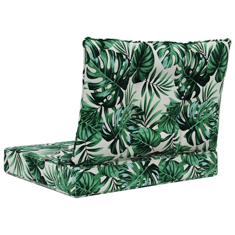 Coussin de canapé d'extérieur Polyester Motif feuille - 7