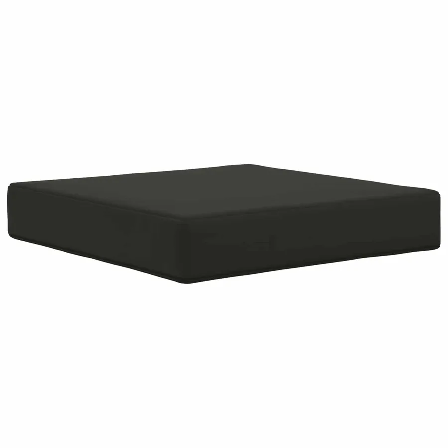 Coussin de canapé d'extérieur Polyester Noir 60 x 40 x 10 cm - 4