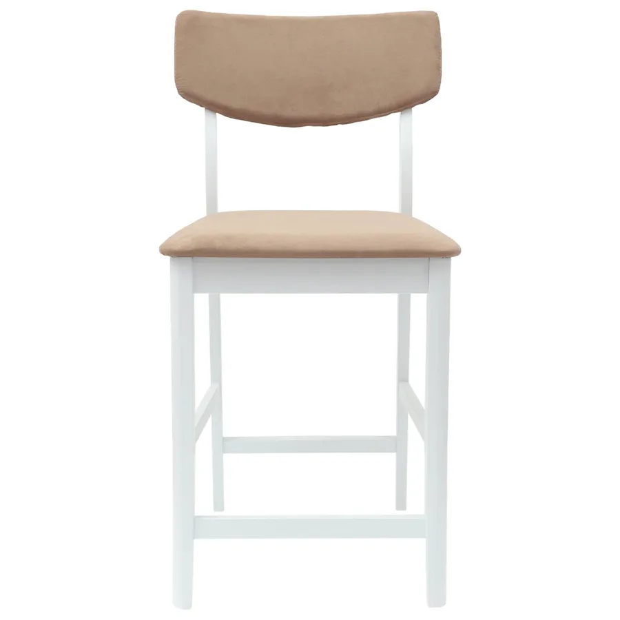 Chaises de salle à manger 2 pcs Blanc 48 x 49 x 95 cm - 5