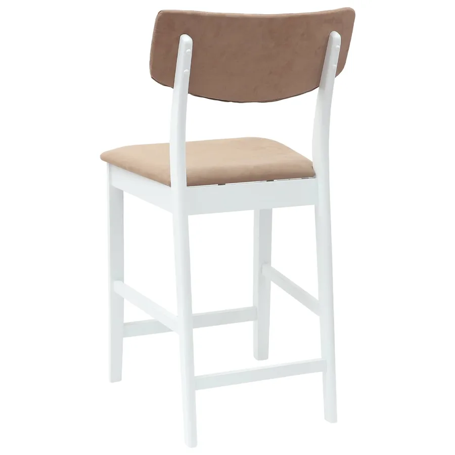 Chaises de salle à manger 2 pcs Blanc 48 x 49 x 95 cm - 7